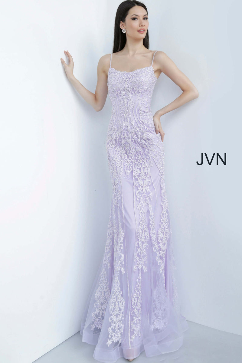 Embellished Sheath Prom Dress By Jovani -JVN02012