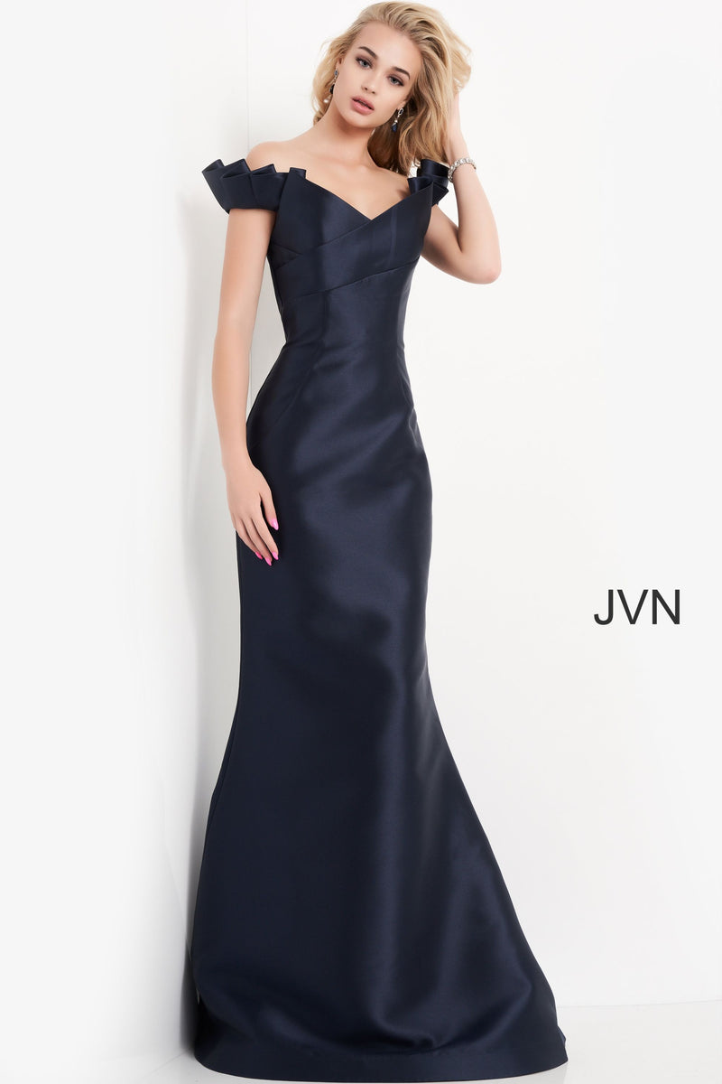 Off The Shoulder Mermaid Prom Dress By Jovani -JVN04717