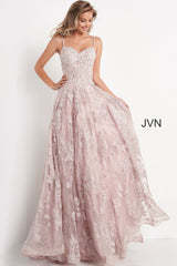 Spaghetti Sweetheart Neckline Prom Dress By Jovani -JVN06474