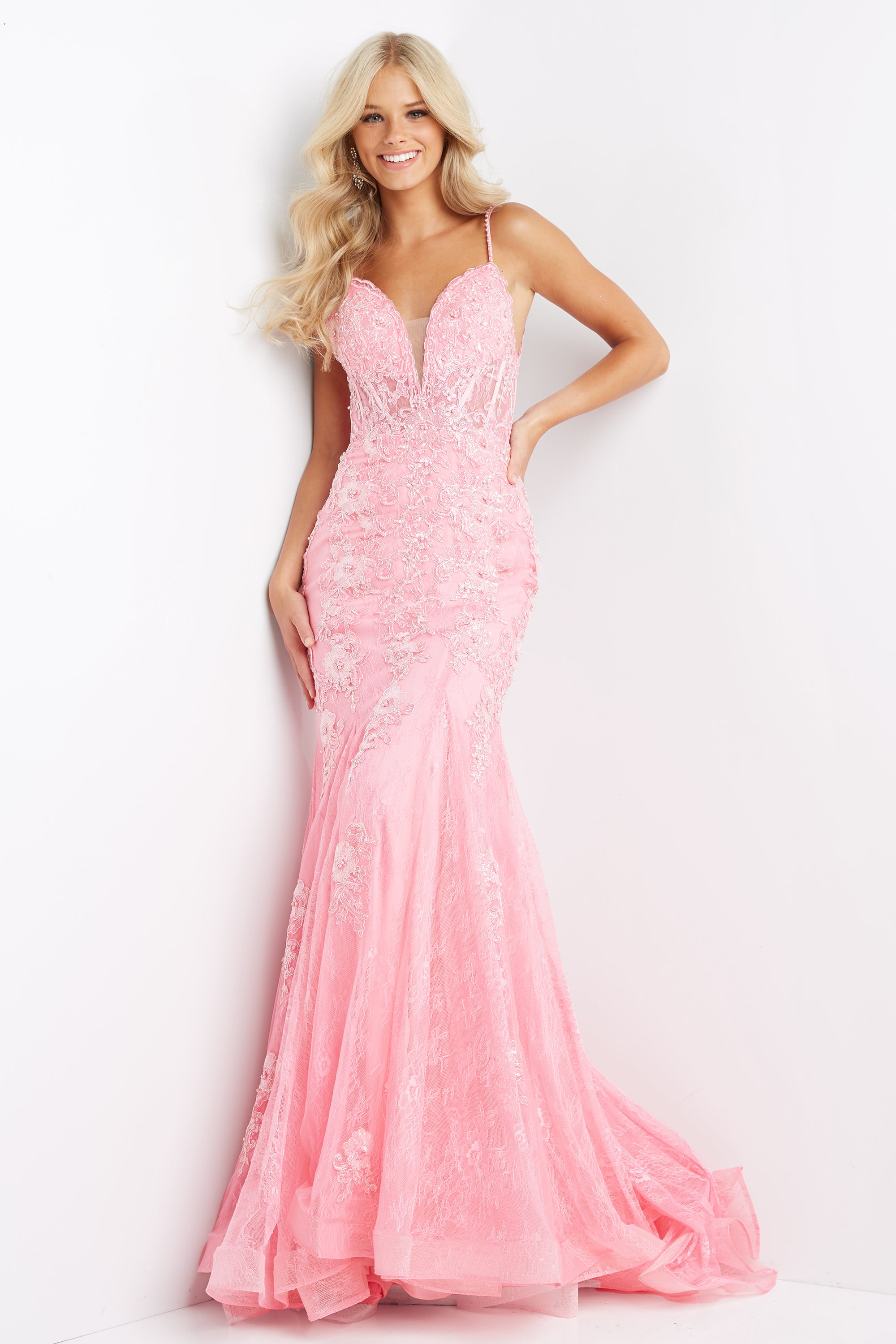 Plunging Neckline Prom Dress By Jovani -JVN06475