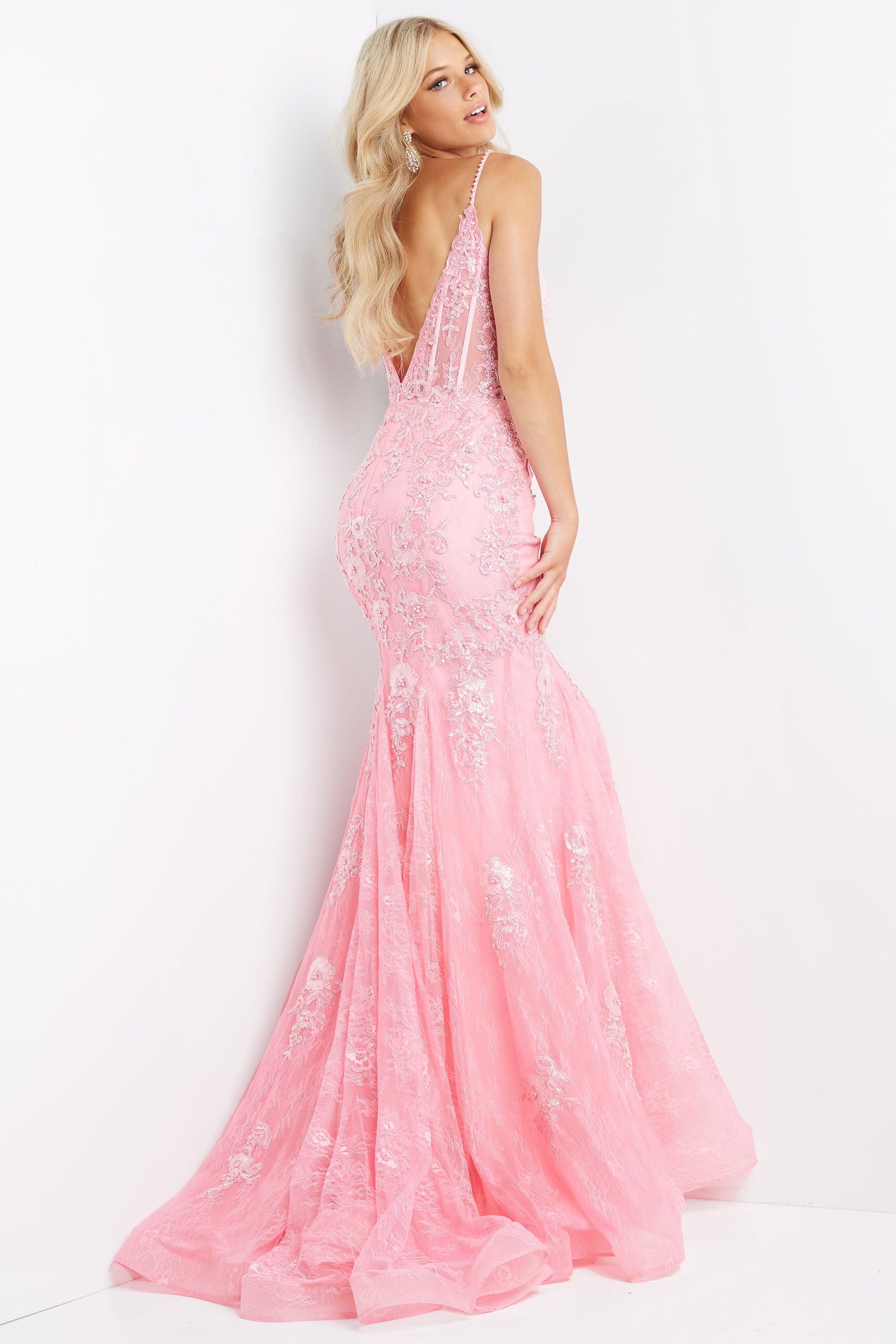 Plunging Neckline Prom Dress By Jovani -JVN06475