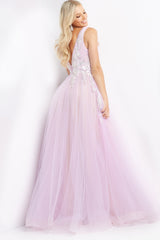 Embellished Bodice Prom Ballgown By Jovani -JVN07638