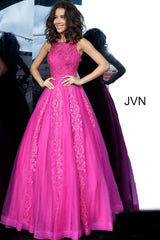 Embellished Sleeveless Tulle Prom Ballgown By Jovani -JVN59046