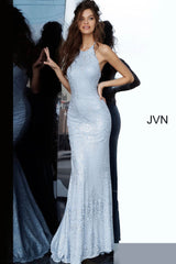 Tie Back Jersey Prom Dress By Jovani -JVN60137