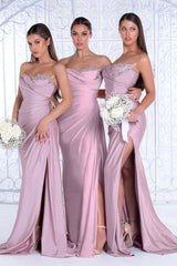 Drape Fitted Sweetheart Gown By Portia And Scarlett -PS21218