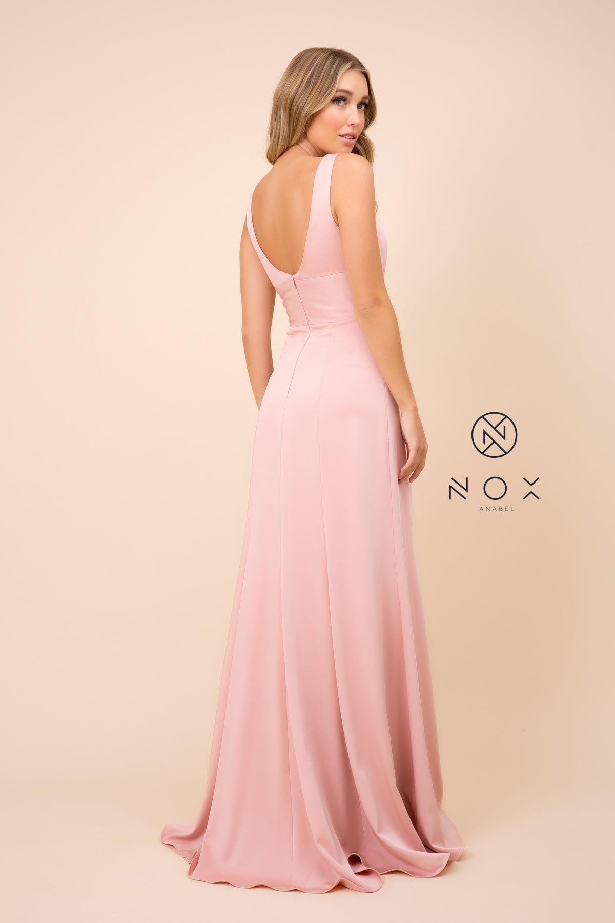 MyFashion.com - ELEGENT PLUNGING V-NECK SHEATH DRESS (Q010) - Nox Anabel promdress eveningdress fashion partydress weddingdress 
 gown homecoming promgown weddinggown 