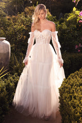 Embroidered Sweetheart Bridal Gown By Andrea And Leo -A1037W