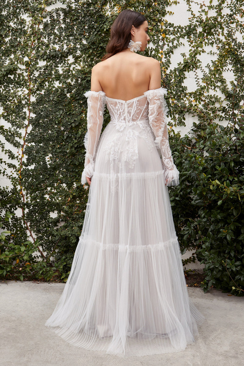 Embroidered Sweetheart Bridal Gown By Andrea And Leo -A1037W