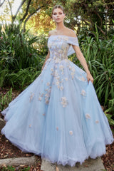 Fairytale Garden Couture Ball Gown By Andrea And Leo -A1048