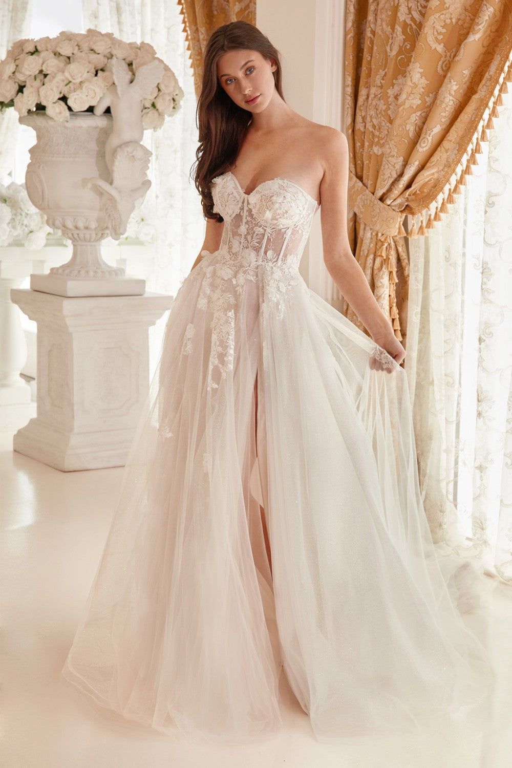 Penelope Blossom Bridal Gown By Andrea And Leo -A1089W