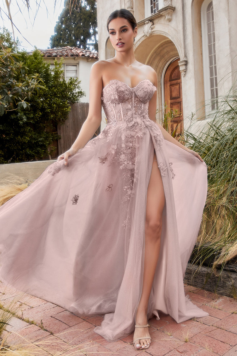 Felicity Lace Sweetheart Tulle Gown By Andrea And Leo -A1127