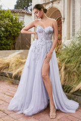 Felicity Lace Sweetheart Tulle Gown By Andrea And Leo -A1127