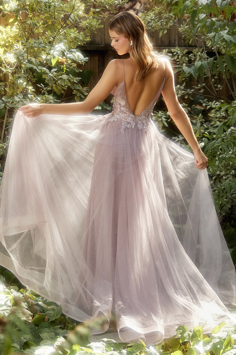 Sequin Pleated A-Line Dress By Andrea and Leo -A1143