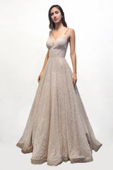 MyFashion.com - Ball gown with glitter finish and sweetheart neckline.(CD205) - Cinderella Divine promdress eveningdress fashion partydress weddingdress 
 gown homecoming promgown weddinggown 