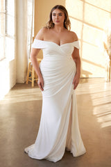 Curve Fitted Bridal Gown By Cinderella Divine -CD930C