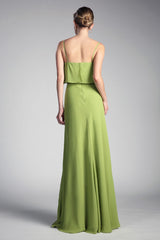 Chiffon Sheath Dress by Cinderella Divine -CF074