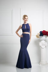 Sateen 2 Piece Mermaid Dress By Cinderella Divine -CF080