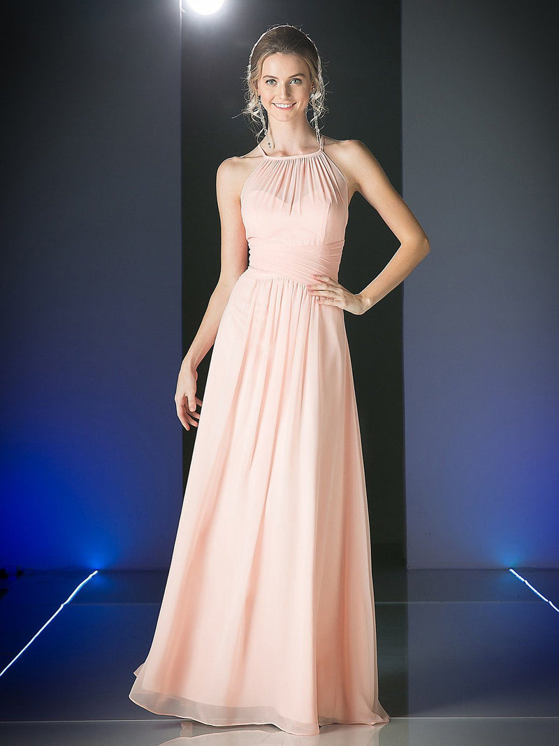 Chiffon Empire Waist Dress by Cinderella Divine -CH1501