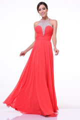 MyFashion.com - Beaded Chiffon Sheath Dress (JC4100) - Cinderella Divine promdress eveningdress fashion partydress weddingdress 
 gown homecoming promgown weddinggown 