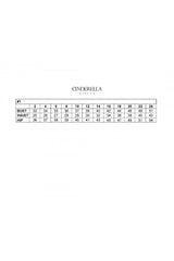 Applique Corset Gown By Cinderella Divine -CD948