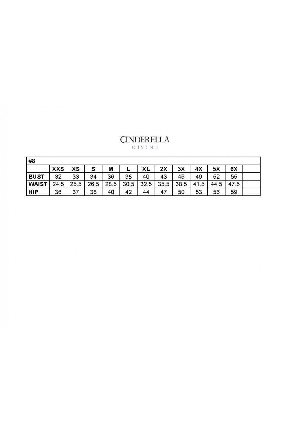 Strapless Sequin Gown By Cinderella Divine -CH151