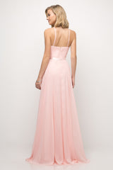 MyFashion.com - Chiffon Empire Waist Dress(UJ0010) - Cinderella Divine promdress eveningdress fashion partydress weddingdress 
 gown homecoming promgown weddinggown 